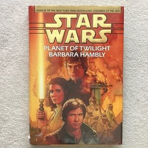 Vintage Star Wars “Planet of Twilight” Hardcover Book by Barbara Hambly-1997